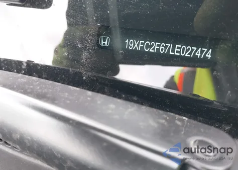 2020 Honda Civic Lx from USA, damaged, VIN 19XFC2F67LE027474